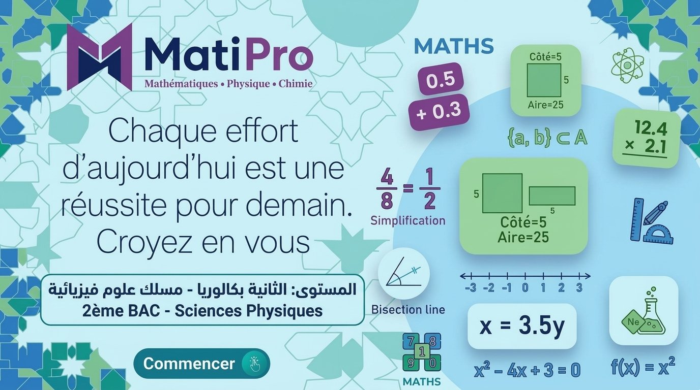 2 BAC - Math
